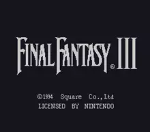 Image n° 3 - screenshots  : Final Fantasy III